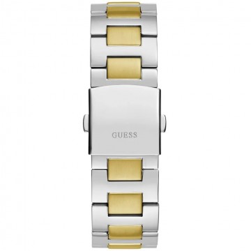 Gw0703g3 guess watch men blue dial metal stainless steel silver gold strap quartz battery analog equity5 1024x1024
