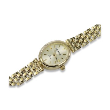 Italian yellow 14k gold 585 lady geneve watch lw031y 1 0
