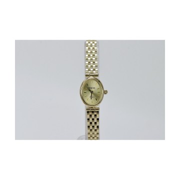 Italian yellow 14k gold 585 lady geneve watch lw031y